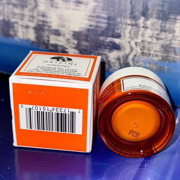 NIB NWT Origins Ginzing Refreshing Eye Cream to Brighten & Depuff for Eyes - Picture 2 of 8